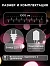 Гирлянда «Нить» 10 м, IP20, белая нить, 100 LED, 8 режимов, 220 В, свечение синее