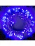 Гирлянда «Нить» 10 м, IP20, прозрачная нить, 100 LED, 8 режимов, 220 В, свечение синее
