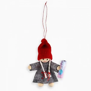 Ёлочная игрушка новогодняя «Новые возможности», 7×6×3 см