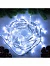 Гирлянда «Нить» 10 м, IP65, УМС, белая каучуковая нить, 100 LED, свечение белое, 220 В