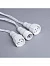 Гирлянда «Нить» 10 м, IP44, УМС, белая нить, 100 LED, свечение белое, 220 В
