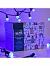 Гирлянда «Нить» 10 м с насадками «Шарики 1.5 см», IP44, тёмная нить, 100 LED, свечение синее, 8 режимов, 220 В