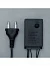 Гирлянда «Нить» 10 м с насадками «Шарики 1.5 см», IP44, тёмная нить, 100 LED, свечение белое, 8 режимов, 220 В