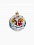 Ёлочные шары «Мороз», новогодние, набор 4 шт., d=7.5 см