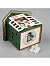 Ёлочная игрушка «Два снеговика», 8×7×6 см, 1 LED, от батареек, свечение тёплое белое