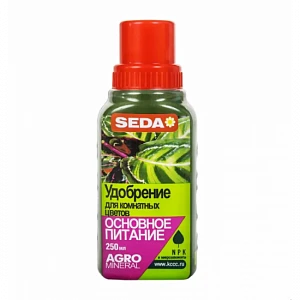 Удобрение минеральное высококонцентрированное SEDA, Основное питание, 250 мл