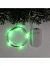 Гирлянда «Нить» 1 м роса, IP20, серебристая нить, 10 LED, батарейки CR2032×2 (в комплекте), свечение зелёное