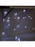 Гирлянда «Нить» 4 м с насадками «Колокольчик», IP20, прозрачная нить, 20 LED, свечение белое, 8 режимов, 220 В
