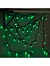 Гирлянда «Нить» 20 м с насадками «Шарики 1.5 см», IP44, тёмная нить, 200 LED, свечение зелёное, 8 режимов, 220 В