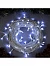 Гирлянда «Нить» 10 м, IP44, УМС, белая нить, 100 LED, свечение белое, 220 В