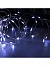 Гирлянда «Нить» 20 м роса, IP20, серебристая нить, 200 LED, свечение белое, 12 В