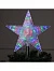 Светодиодная верхушка на ёлку «Звезда белая», 22 см, 30 LED, 220 В, свечение мульти