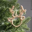 Светодиодная фигура «Олень» 14×11×1 см, 20 LED, батарейки AG13×3 (в комплекте), свечение теплое белое