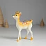 Фигурка-подвеска «Олень в короне, с посыпкой», ёлочная игрушка, 7.5×3.5×10.5 см
