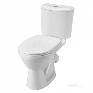 Унитаз компакт Бореаль антивсплеск 2РА SC Soft-Close бс Santek 1WH302146