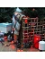 Гирлянда «Нить» 5 м, IP20, тёмная нить, 50 LED, 8 режимов, 220 В, свечение красное