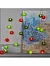 Гирлянда - нить, 5 м с насадками «Клубки летние», IP20, прозрачная нить, 20 LED, свечение тёплое белое, 220 В