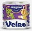 Полотенца бумажные Veiro Classic, белые, 2 слоя, 2 рулона