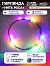 Гирлянда «Нить» 1 м роса, IP20, серебристая нить, 10 LED, 3 режима, батарейки AG13×3 (в комплекте), свечение мульти