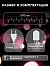 Гирлянда «Нить» 5 м, IP20, белая нить, 50 LED, свечение тёплое белое, 8 режимов, 220 В