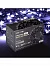 Гирлянда «Нить» 10 м, IP44, УМС, тёмная нить, 72 SMD-LED, свечение белое, 220 В
